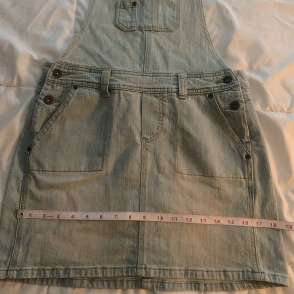 Denim Overall Skirt Dress - Picture 6 of 8